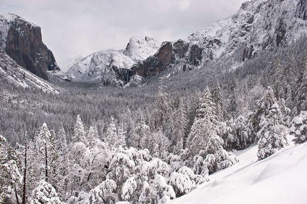Yosemite Valley, winter
